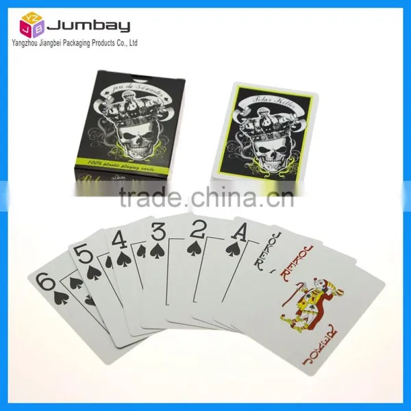 High Quality 100 Plastic Poker Playing Cards photo-2