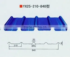 0.2mm-0.6mm Color Trapezoid Roofing Sheets Manufacturer in China