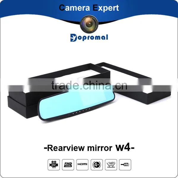 Hd Dual Lens Car Dvr Rearview Mirror Camera,car Rear View Mirror Monitor photo-6