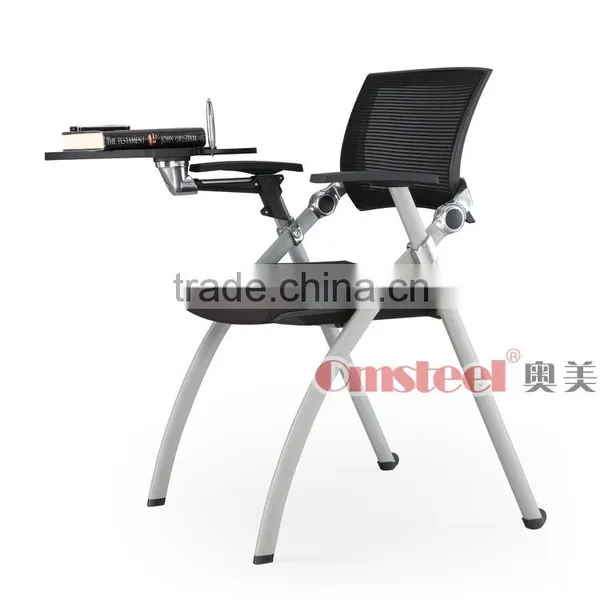 Fabric Classroom Chair With Writing Board photo-3