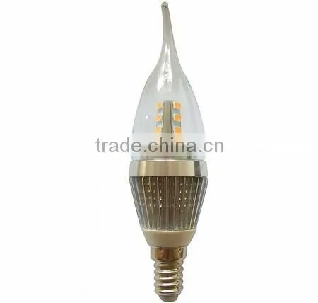 Good Quality White/warm White AC85V-265V E12 B22 Tail Light Led Candle Bulb photo-4