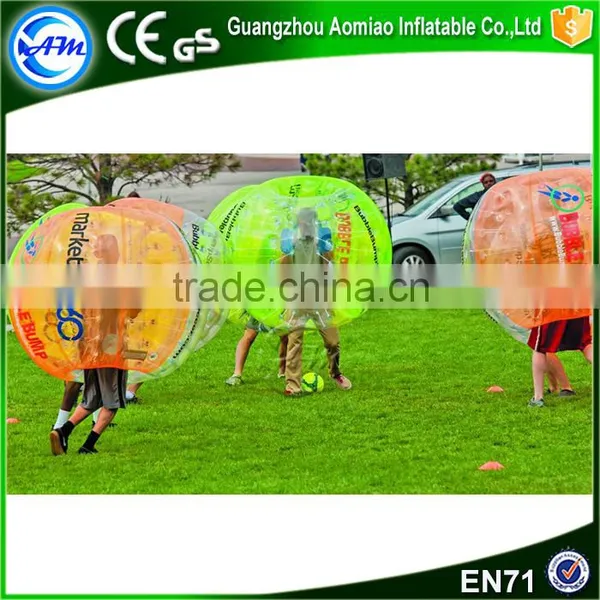 2016 Hot Half TPU Soccer Bubble Ball,inflatable Knocker Ball for Sale photo-3