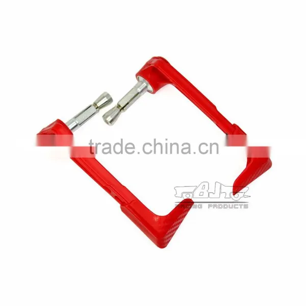 BJ-LG-004 Manufacture Red Bent Style Plastic Motorcycle Lever Guard Protector photo-2