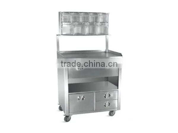 STM - 260 Anesthesia Trolley Stainless Steel Furniture , Hospital Fourniture
