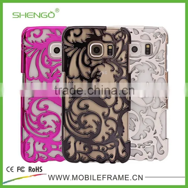 Hollow Shape Hard Plastic Phone Cases for Samsung S6 Edge photo-5