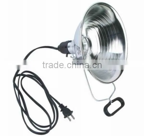 Clamp On Light With Aluminum Reflector