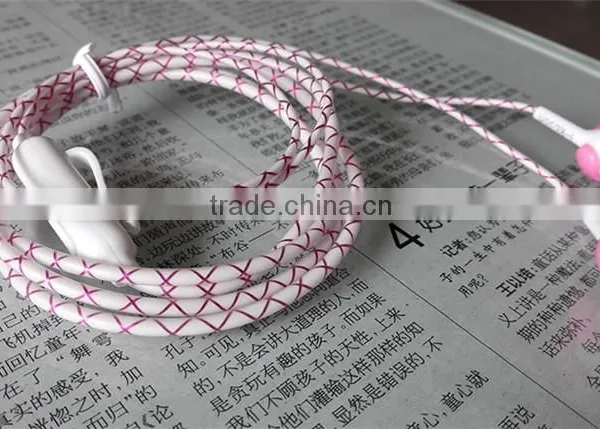 2015 Electro Light Earphones 3.5mm Handsfree For Mobile Phones Mic Volume photo-2