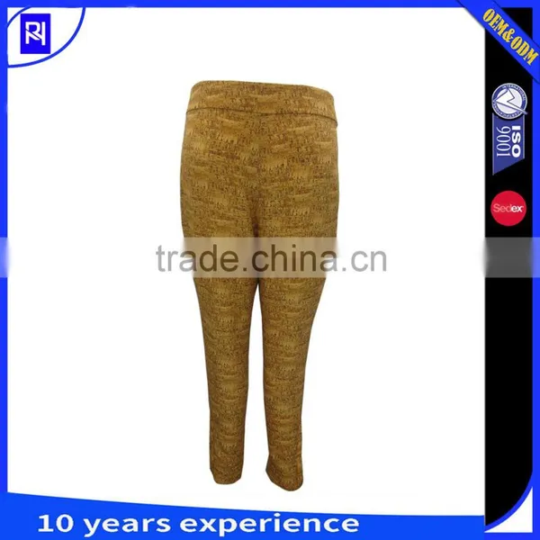Casual Silk Printed Trousers photo-2