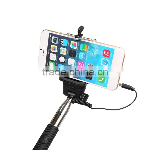 2016 New Factory Monopod Bluetooth Selfie Stick With Bluetooth Shutter Button photo-2