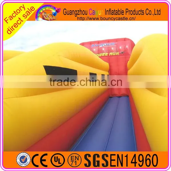 2 People Inflatable Bungee Run Game Outdoor Sports photo-3