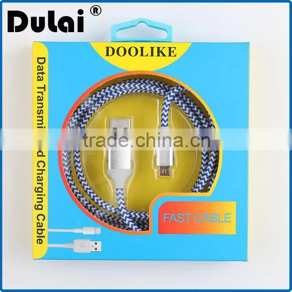 Doolike USB Cable 1m For Android Phone Micro Usb Cable Factory photo-2