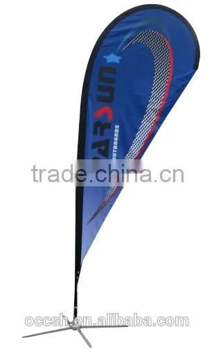 3.4m Beach Flag Pole Stand Flag Flagpole Fibreglass Rod photo-2