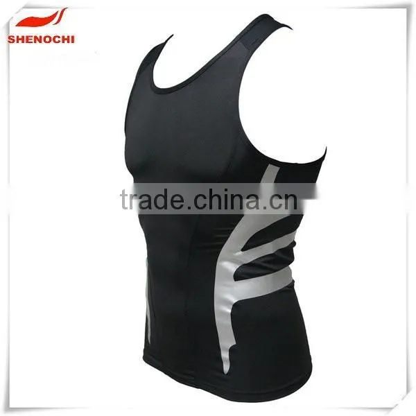 High Quality Dongguan Factory OEM Compression Wear Wholesale Sports Singlets photo-2