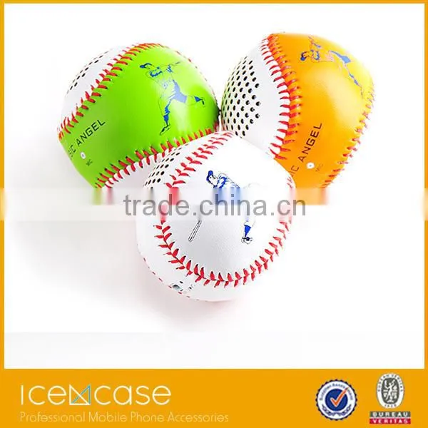 New Gadget Baseball Bluetooth Speaker Promotional Gift Bluetooth Speaker Small Ball Speaker