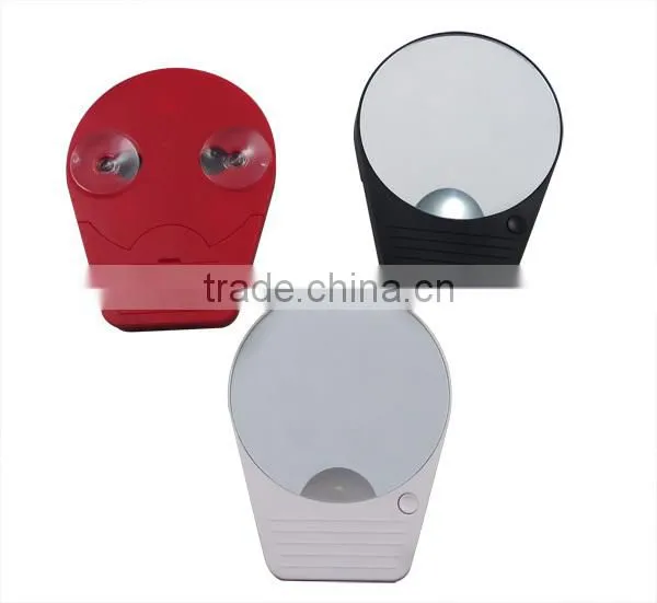 10X Magnifying Suction Cup Concave Led Mirror photo-3