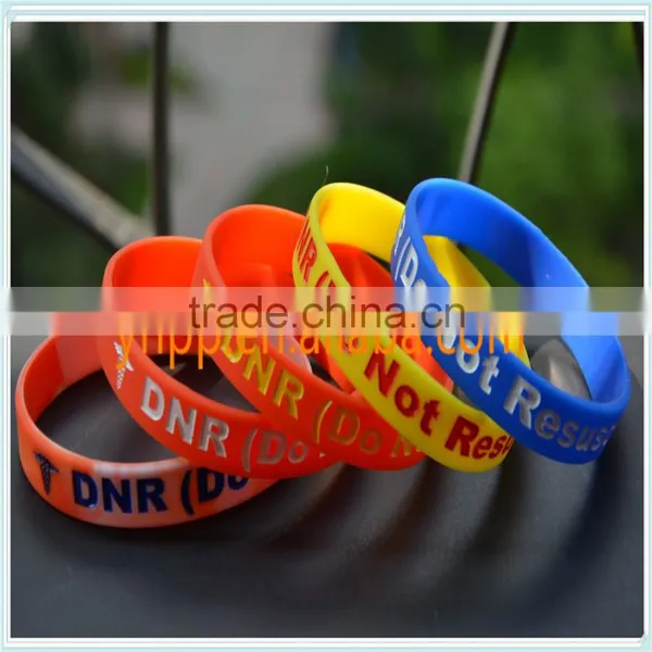 Design Your Own Logo Silicone Bracelet Wristband for Tourism Promotional Gift photo-6