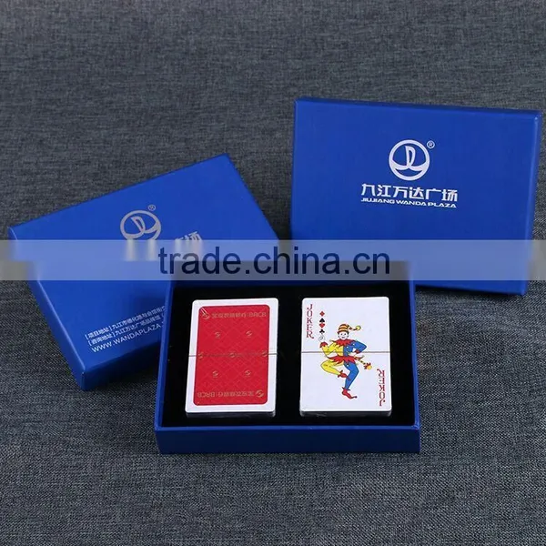 Hottest Sell Custom Playing Cards Type Linen-embossed Playing Cards Glossy Lamination 100% Pvc Playing Cards ---DH20568 photo-4
