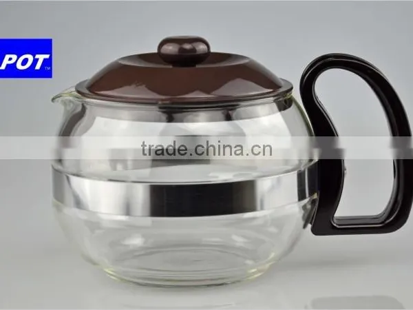 New Arrival Borosilicate Glass,heated Directly on Fire Tea Pot Set 600ml/1000ml/1200ml photo-3