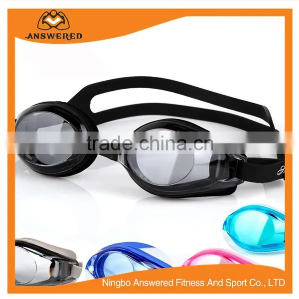 Swimming Goggles Adult Clear Anti Fog Waterproof Pc Lens Swim Goggles With Free Plastic Case for Men and Women
