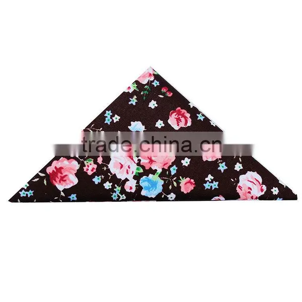 Flower Printed Cotton DIY Fabric photo-2