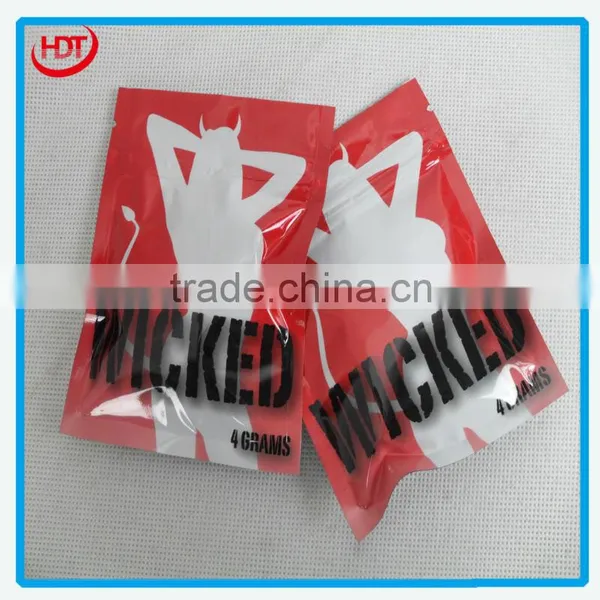 Pink Zipper Small Aluminum Foil Zipper Bag/colored Plastic Zipper Bags/small Mesh Zipper Bags/herbs Packaging Bags/herb Bags