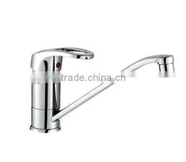 Single Handle Brass Kitchen Faucet (sink Mixer )