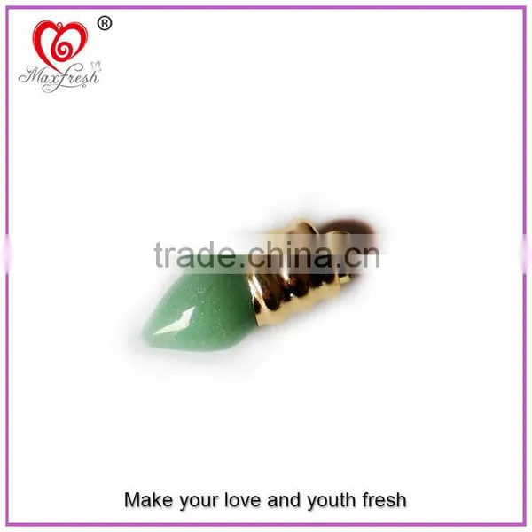 American Popular Druzy Stone Quartz Point Quartz Gold Plated Crystal Quartz Point Pendant,Quartz Crystal Pendant New Necklace photo-5