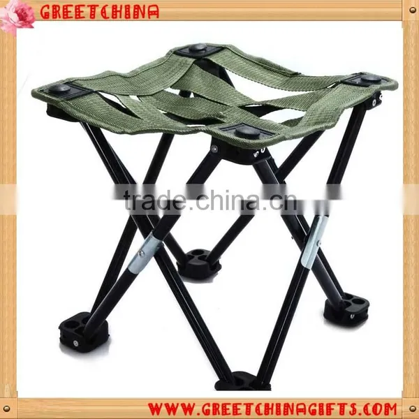 Custom LOGO Outdoor Portable Metal Solid Stool for Fishing photo-3