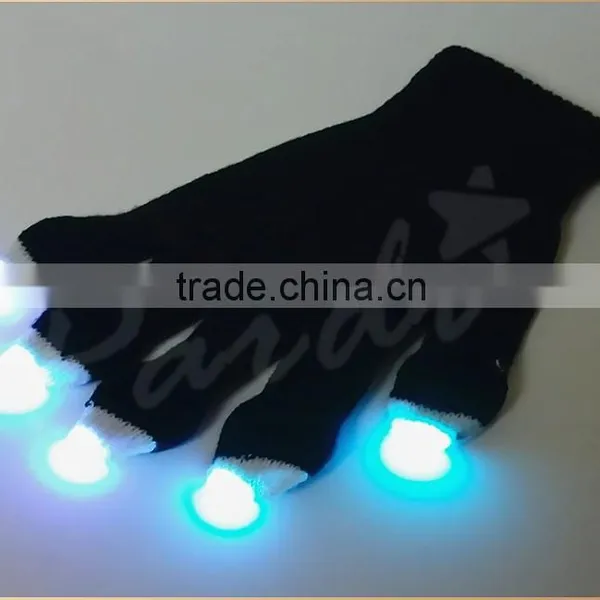 2015 Morphing Color Changing Led Flashing Party Gloves photo-3