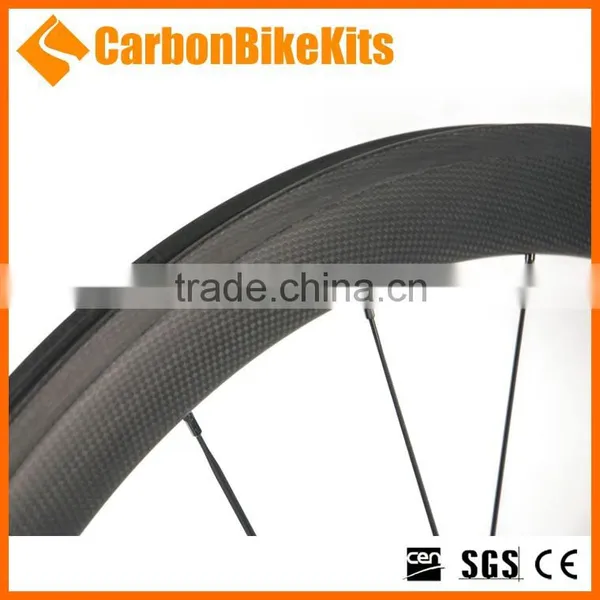 CarbonBikeKits PW50T Wide 50mm Tubular Pro Carbon Wheels photo-4