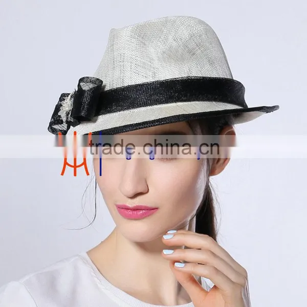 New Hat Accessories Sinamay Lady Hat Wholesale China photo-2
