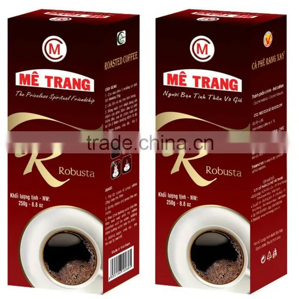 ROBUSTA GROUND COFFEE - ME TRANG BRAND - R Label