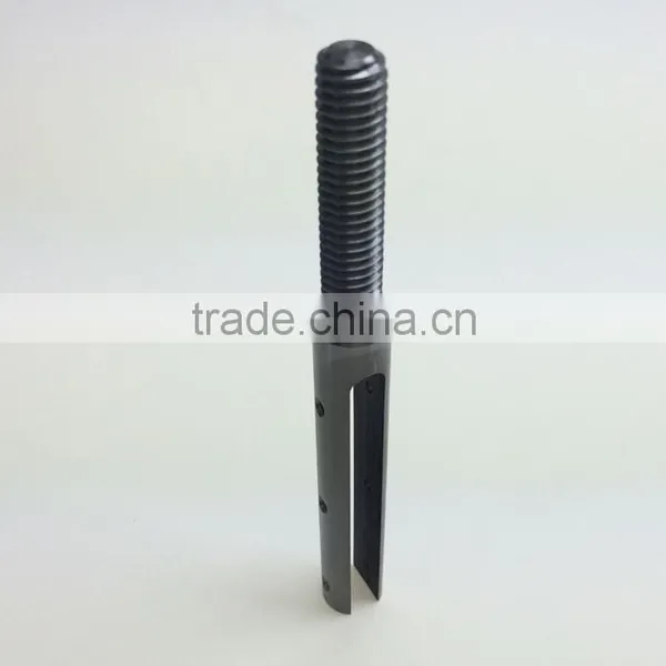 Free Cutting Steel Oil Round Threaded Shaft photo-2