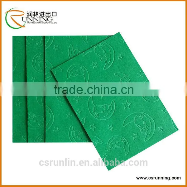 Recycled Embossed Non Woven Fabric Needle Felt photo-4
