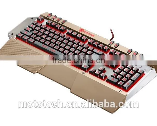 2015 New High Quality Professional Backlit Wired Gaming Keyboard,can Make Mechanical photo-5