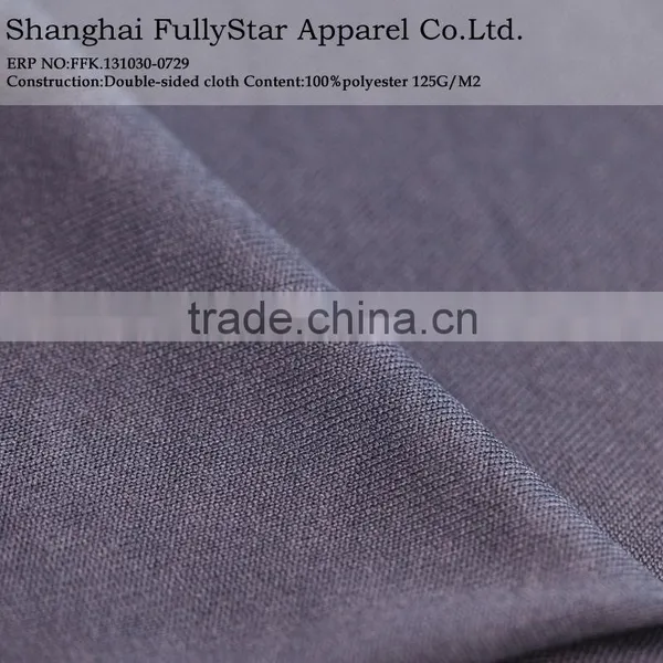 Knitted Interlock Polyester Fabric
