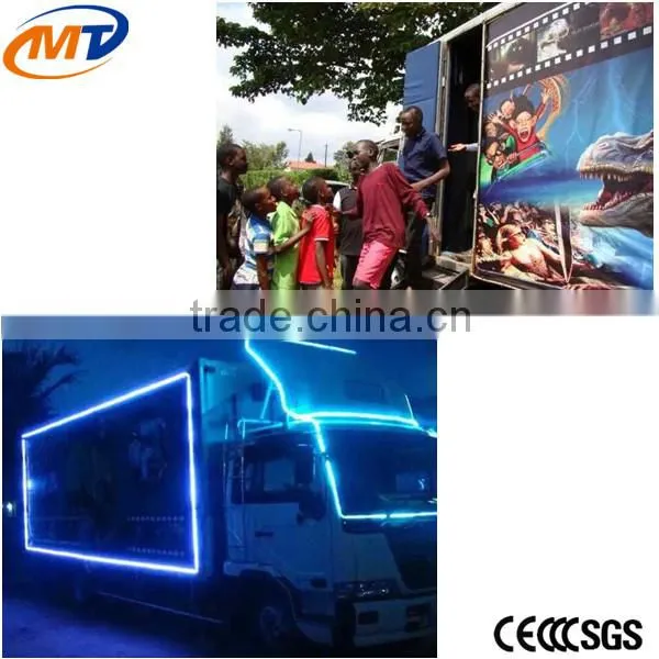 One Year Warranty Truck Mobile 9d Cinema Factory