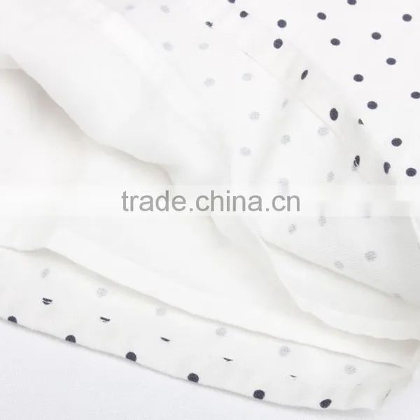 Lovely Loose Style Cotton Baby Girl Shirt photo-5