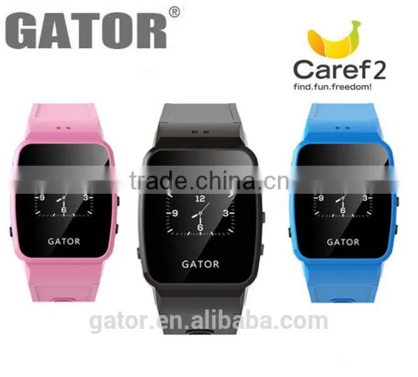 Waterproof Smallest Size Wrist Band Gps With Free Platform -Caref Watch for Sole Agent Only photo-5