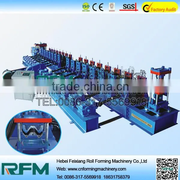 Highway Guardrail Beam Roll Forming Machine photo-4