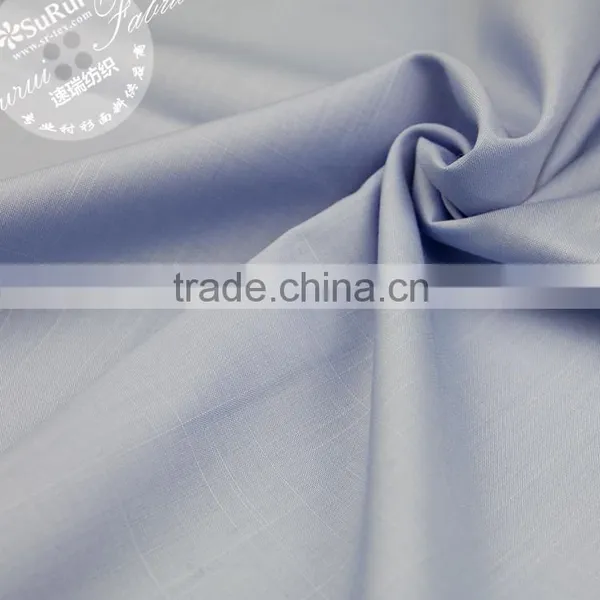 High Quality Poly Rayon Necked Yarn Fabric for Shirt photo-4