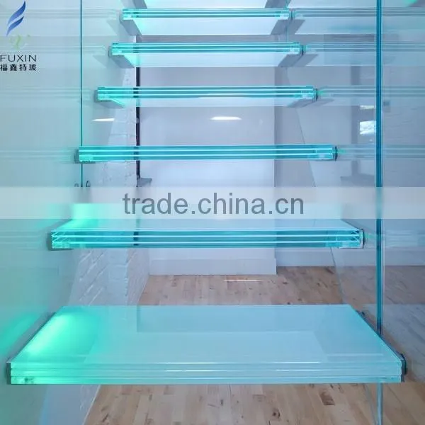 Floating Glass Stairs/Staircase Manufacturer photo-3