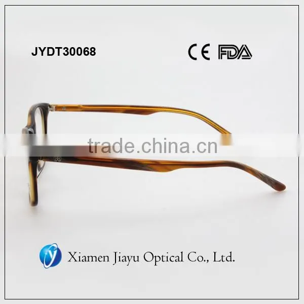 Fashion Clear Brown Eyewear Acetate Optical Frames photo-4