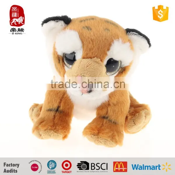 Big Eyes Stuffed Animals Plush Soft Toy Leopard