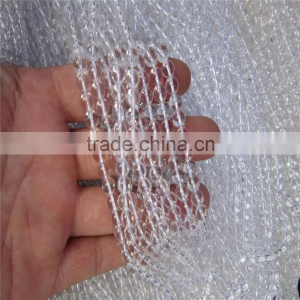 Handmade Clear White Crystal Round Beads Necklace for Sale photo-2