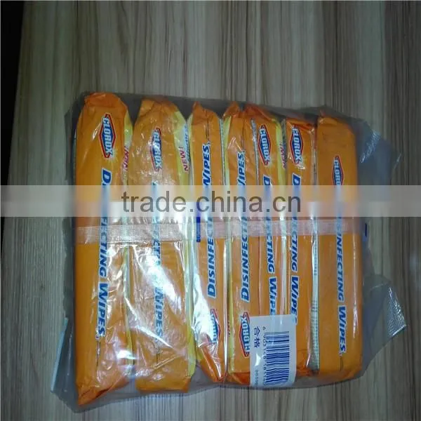 PLC Control Automatic Disinfecting Wipes Horizontal Flow Wrapping Machine photo-3