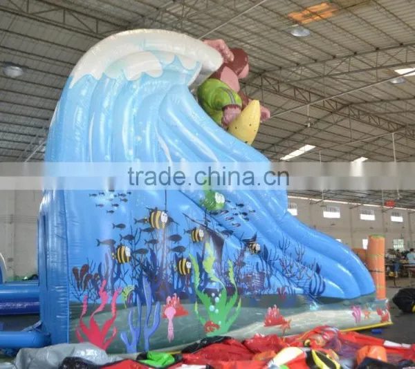 SUNJOY 2016 High Quality Inflatable Playground Slide Inflatable Super Slide for Sale photo-2