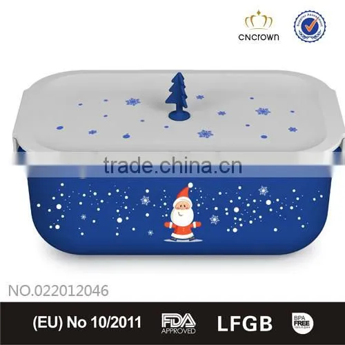 Gift Lunch Box With Printing, FDA Approved, BPA Free , Eco-friendly Material by Cn Crown photo-2