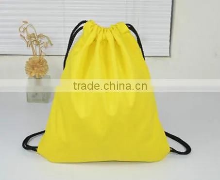 Simple Monochrome Canvas Bag Backpack photo-5