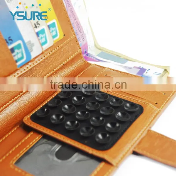 Weave Pattern PU Leather Universal Wallet Phone Case For IPhone 7 photo-5